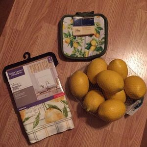 Lemon Kitchen Decor Items